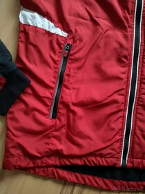 Prechodná chlapčenská červená bunda Arcore 164/170 - 2