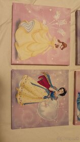 detske obrazy - princeznicky - 2