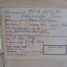 Obrazy v ráme signované 1961-1969 - 2