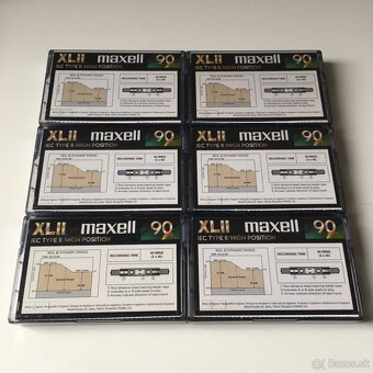 AUDIOKAZETY - MC KAZETY - MAXELL XL II 90 CHROME (U.K.) - 2