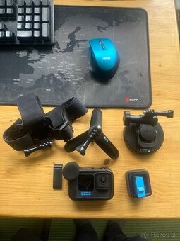 Gopro Hero 10 media mod + príslušenstvo - 2