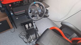Logitech G923+Logitech Driving Force Shifter+Stojan Wheel St - 2