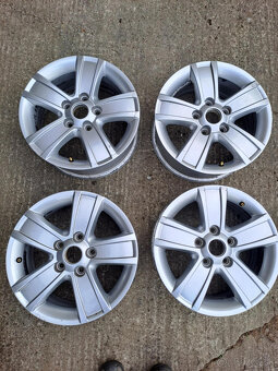 Alu Škoda originál Pyxis 5 x 112 6,5J R 15 ET 50 - 2