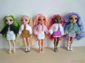 Šiltovky šaty pre bábiky rainbowhigh barbie overal bolerko k - 2