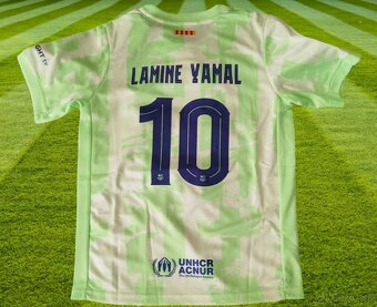 zelený dres YAMAL FC BARCELONA Travis Scott Limited #10 - 2