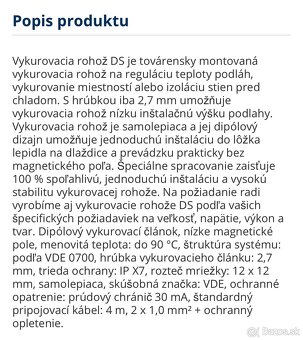 Vykurovacie Rohože - 2