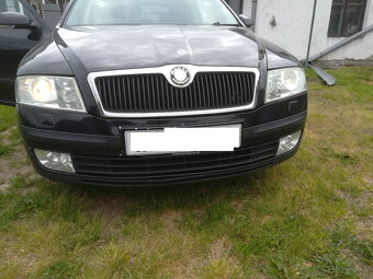 kapota, naraznik, blatnik škoda octavia II combi čierna - 2