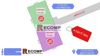 Na predaj stavebný pozemok 904 m2 v obľúbenej lokalite – Suc - 2