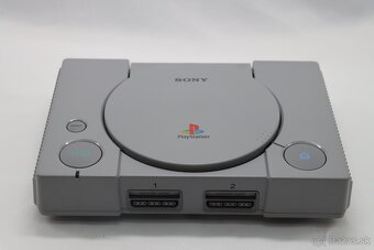 PS1 SCPH-9002 + ovládač + káble + karta - 2