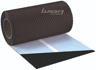 Komínový strešný pás ALU Plus hnedý 30 cm x 5 bm - 2