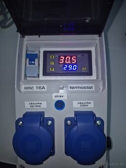 Termostat údiareň - 2