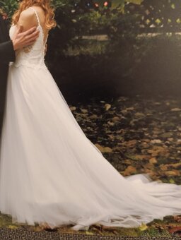 Svadobné šaty 36-38 - 2