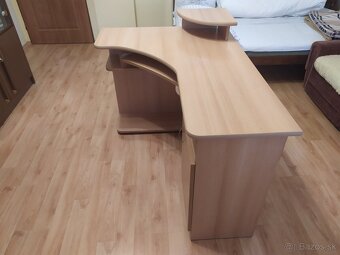 Rohový PC stôl - 2