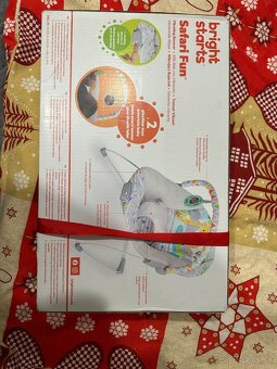 Predám detské lehátko Bright Starts Safari Fun - 2