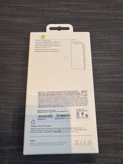 iPhone 17 MagSafe clear case obal - 2