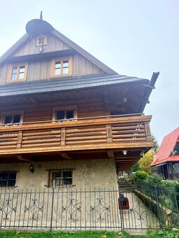 Zrubová chata Slanica osada - 2