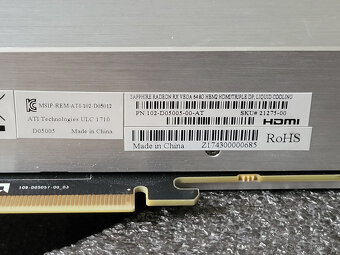Predam Sapphire Radeon™ RX Vega64 8GB HBM2 LC - 2