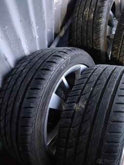 4ks alu disky orig. Škoda pneu 225/45 R17 6mm+ - 2