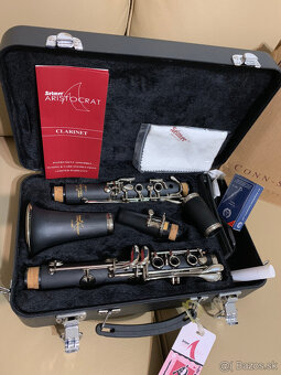 Predám nový B- klarinet SELMER ARISTOCRAT CL 601 C, student - 2