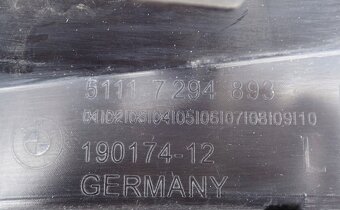 BMW F34 GT ľavá lišta nárazníka - 2