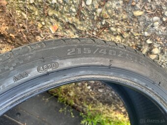 Letné pneumatiky 215/40R18 - 2