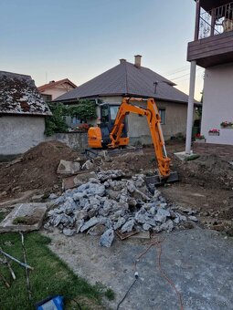 Pásový bager case cx 55 b Longoria rameno - 2