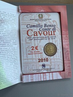 Taliansko 2010 2 euro BU coincard - 2