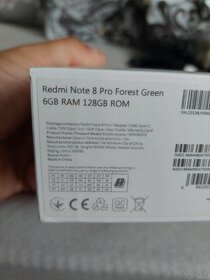 Predam krabicu od telefonu redmi note 8 pro 6gb/128fb rom - 2