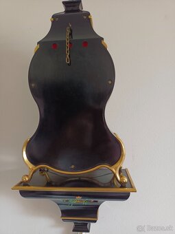 Boulle hodiny starožitný, Swiss made, Saints Helena - 2