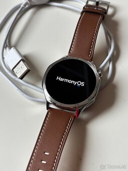 Huawei watch GT 5 46mm, silver & leather - 2