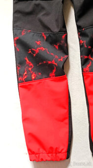 NOVÉ LETNÉ NEÓNOVÉ SOFTSHELLOVÉ NOHAVICE – 5–6 rokov, 116 cm - 2