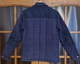 Pánska bunda Zara modrá veľkosť M - 2