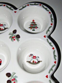 Vianočná porcelánová misa Green Gate - 2