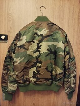 Predám bombera maskač ALPHA INDUSTRIES - 2