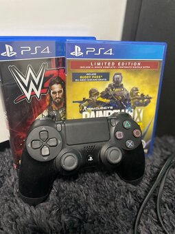 PS4 Slim + 2 hry + ovládač - 2