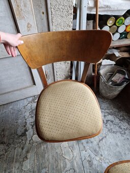 Retro drevene stolicky - 2