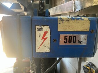 Kladkostroj demag 500 kg - 2