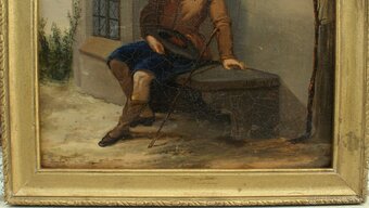 Starý obraz okolo r. 1850 - 2