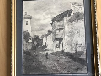 Predám grafiku Viliam Forberger (1848-1928) - 2