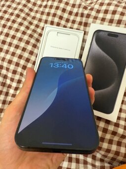 Predám iPhone 15 Pro Max vo výbornom stave - 2