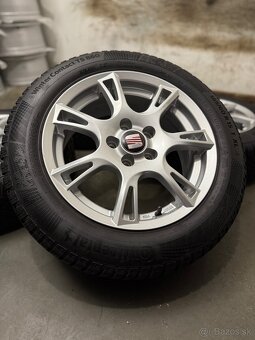 Zimná sada 5x100 R15 , 185/60/15 Seat Toledo, Ibiza, Polo - 2