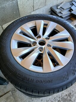 Predám letne pneumatiky 205/60r16 - 2