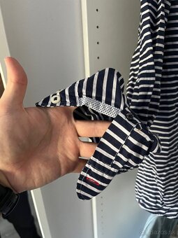 Tommy hilfiger košela L namornicka pruhovana - 2