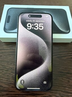 IPhone 15 Pro, Black Titanium, 128GB - 2