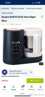 Detsky parny mixer varic beaba babycook avent - 2