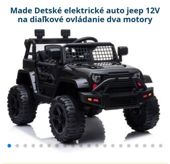 Detské elektrické autíčko - 2
