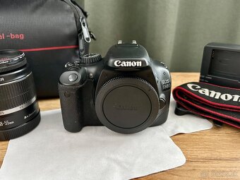 Canon 550D + 18-55 IS + brašňa (top stav) - 2