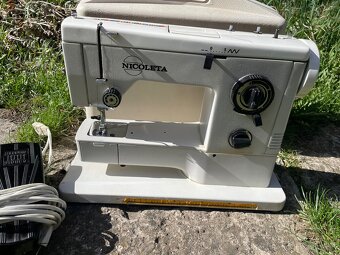 Šijací stroj Nicoleta - 2