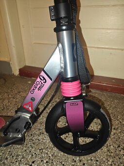 OXELO Detská kolobežka Mid9 ružová - 2