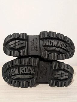 Masívne kožené platformy New Rock M-Wall106 S25 | Veľkosť 44 - 2